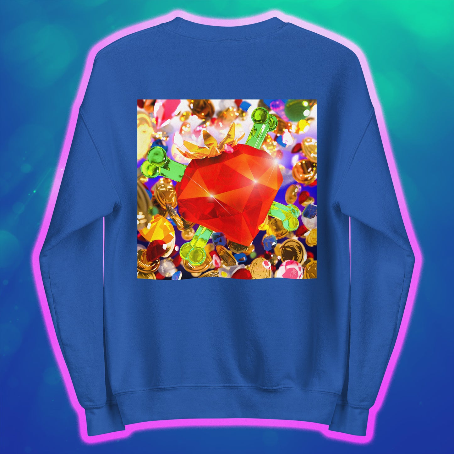 Berried Treasure Crew Neck Sweatshirt