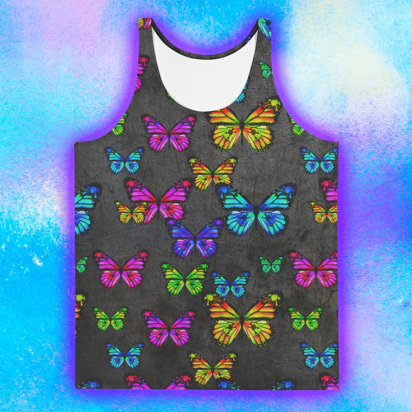 Butterflies Allover Print Tank