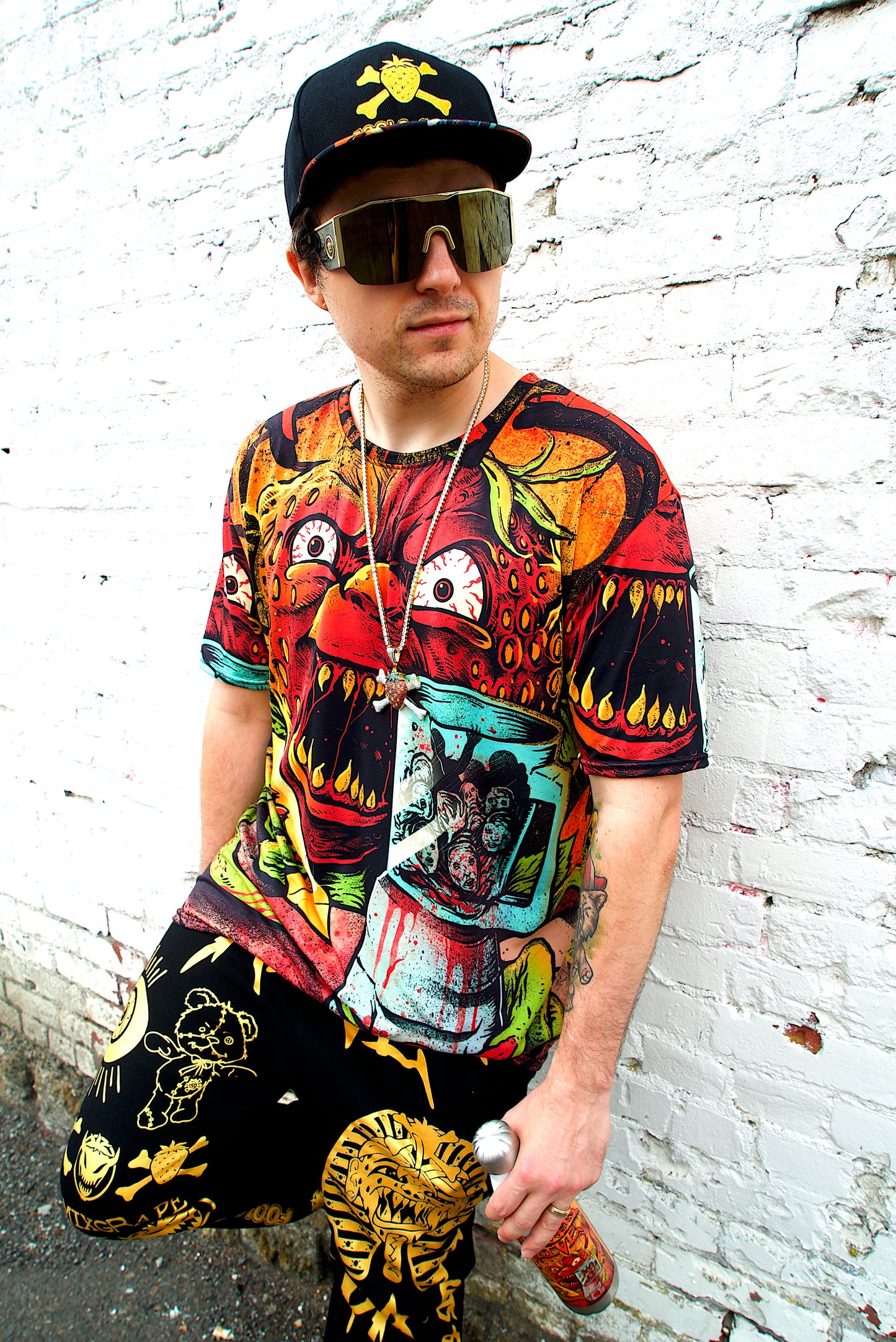 Fools Gold Allover Print T-shirt