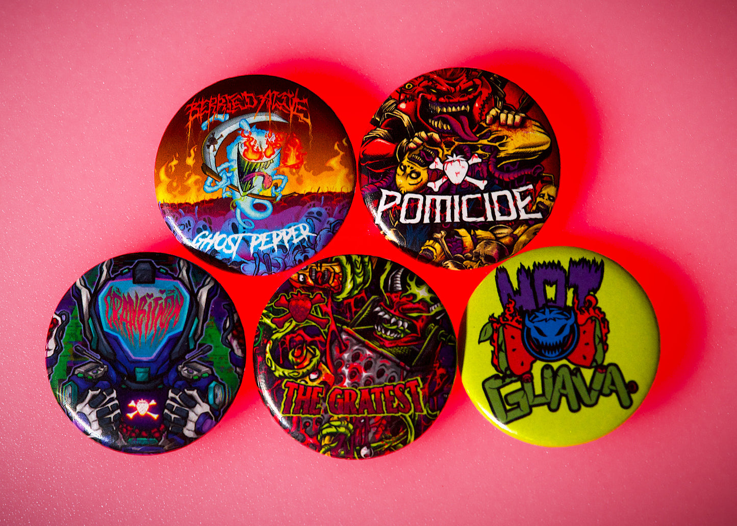 Latest Singles Button Set