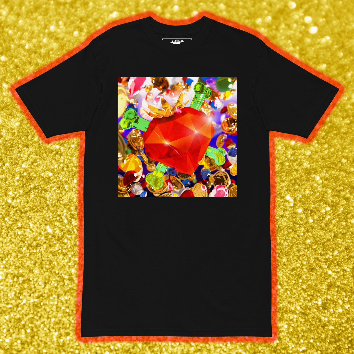 Ruby Berry Heavyweight T-Shirt