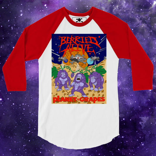 Planet of the Grapes Raglan Shirt