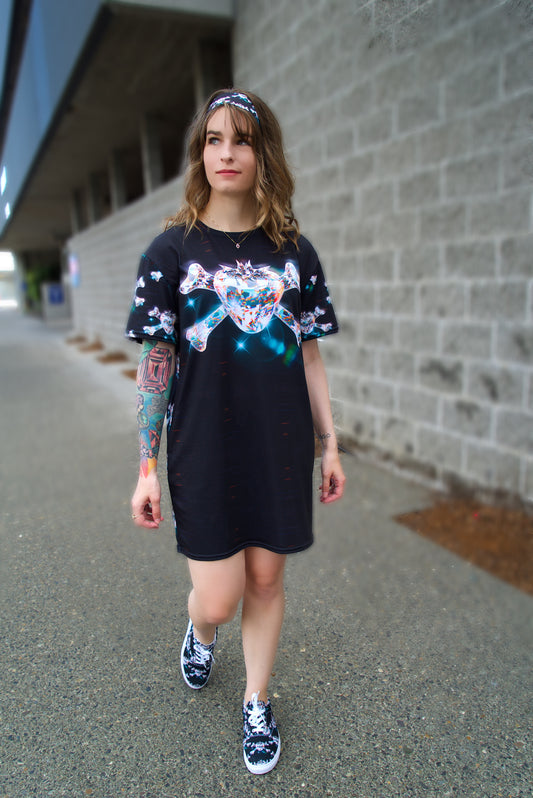 Diamondberry T-Shirt Dress