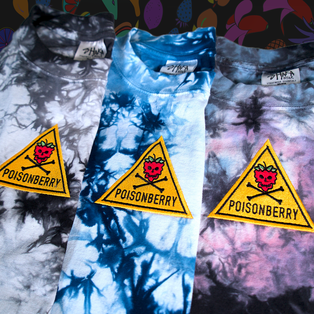 Poisonberry Oversized Tie Dye T-shirt