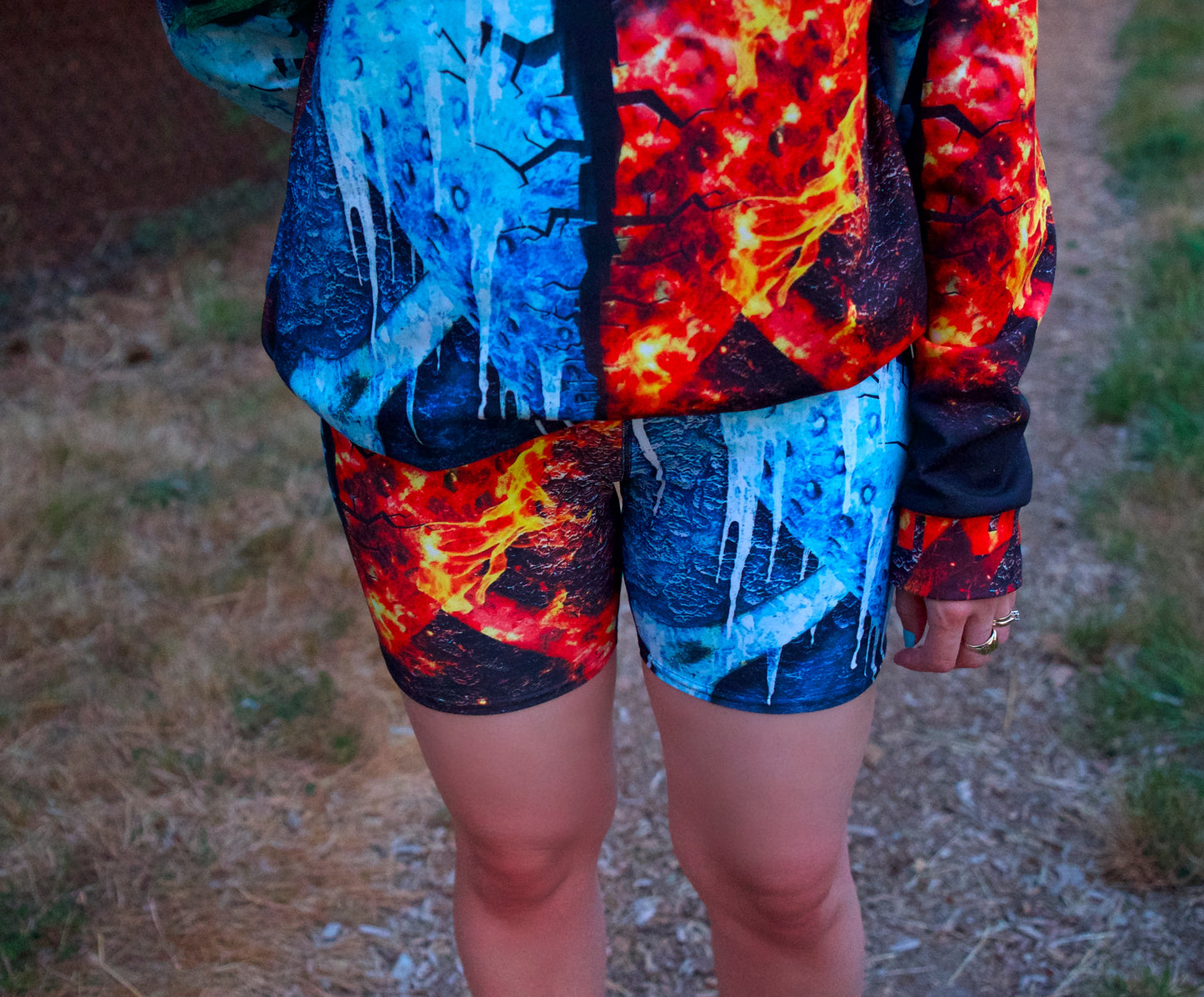 Icy Hot Biker Shorts