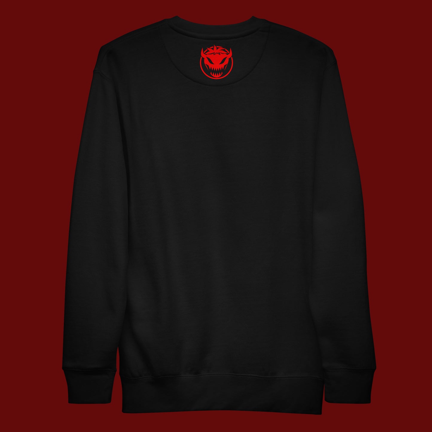 Pomicide Embroidered Crew Neck Sweatshirt