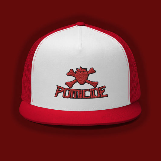 Pomicide 5 Panel Trucker Cap