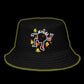 Lime Scene Reversible Bucket Hat