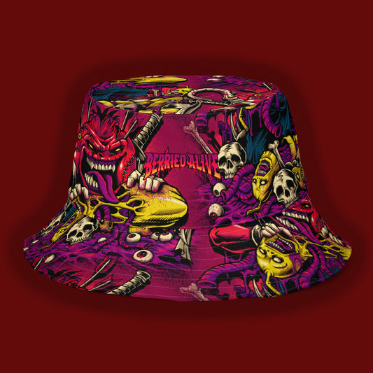 Pomicide Reversible Bucket Hat