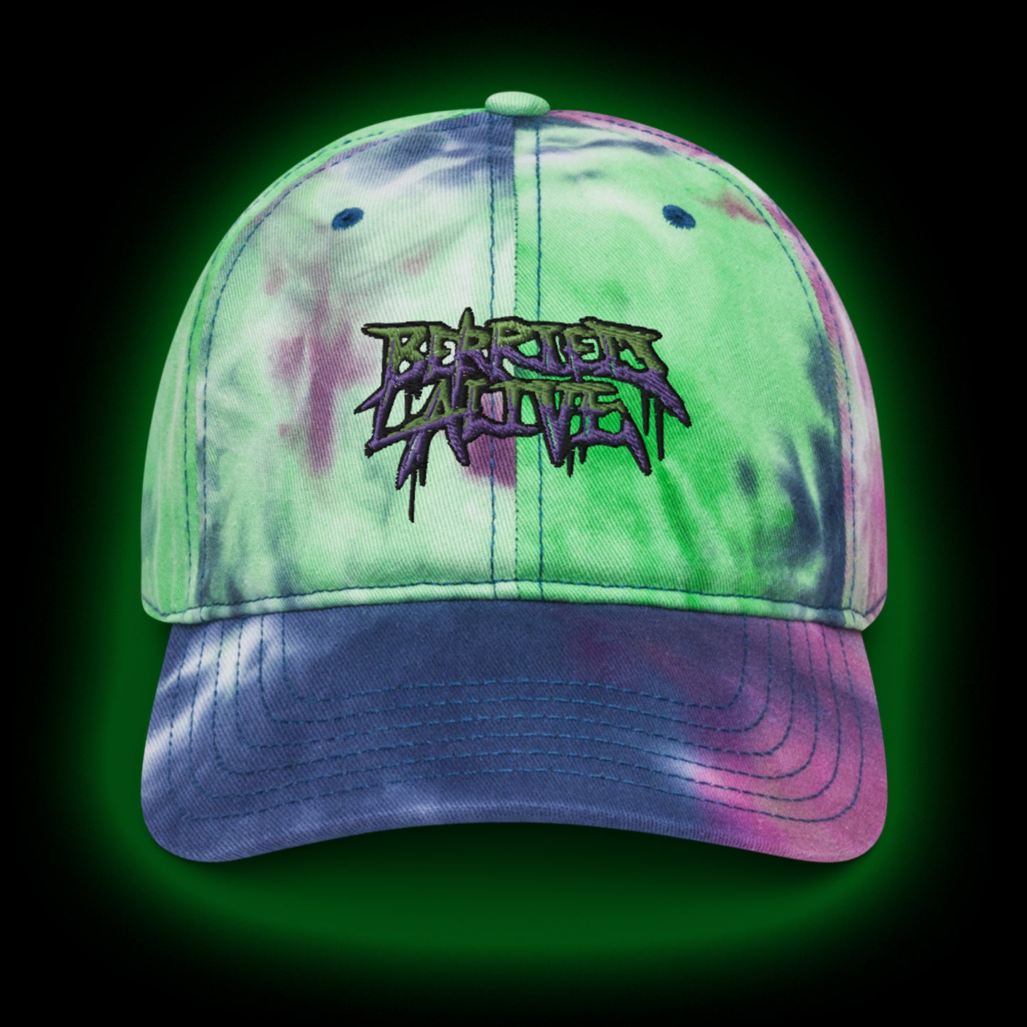 Tie Dye Dad Hat