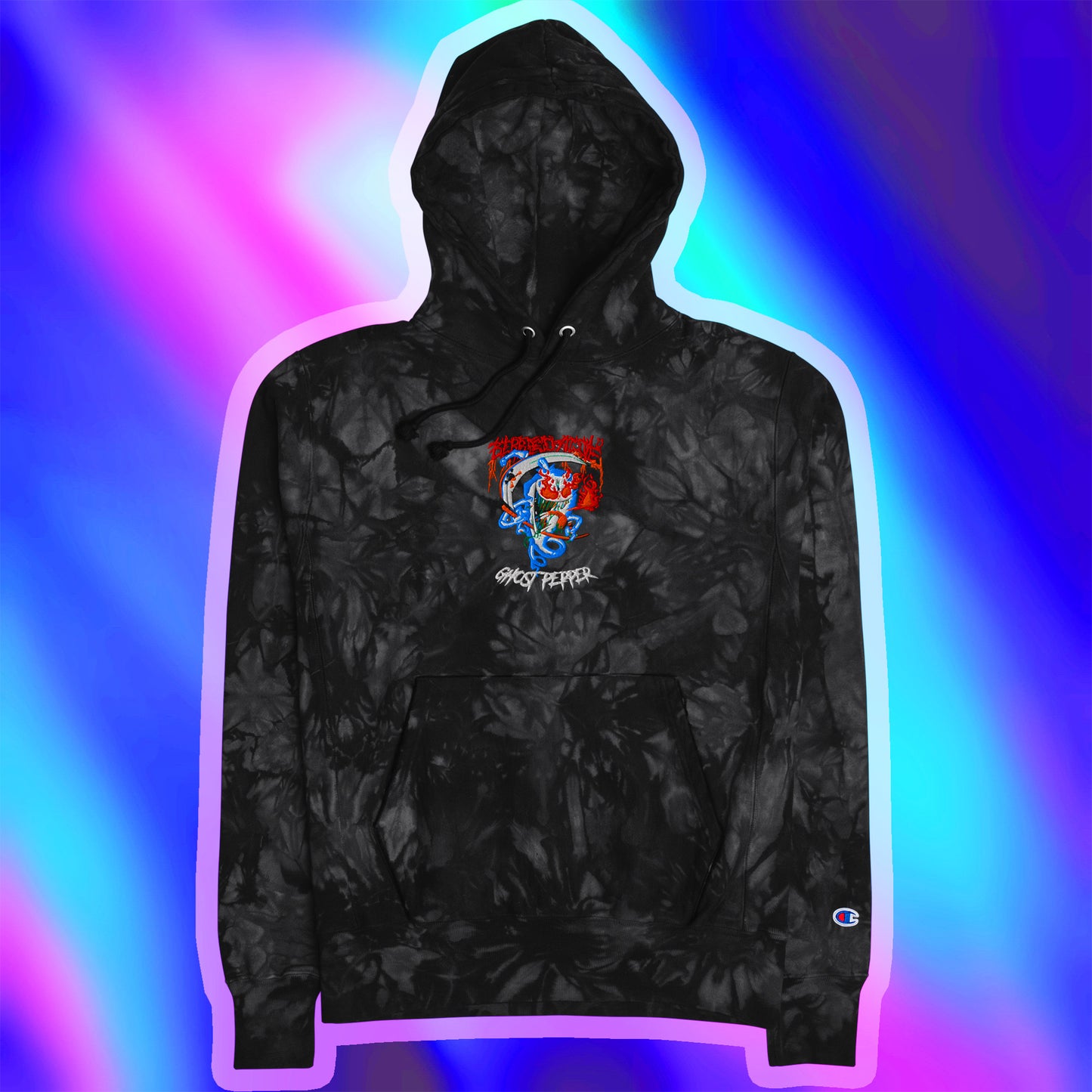 Ghost Pepper Tie-Dye Heavyweight Hoodie