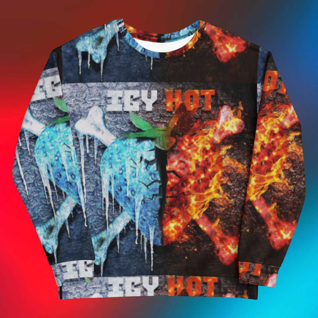 Icy Hot Crew Neck Sweatshirt